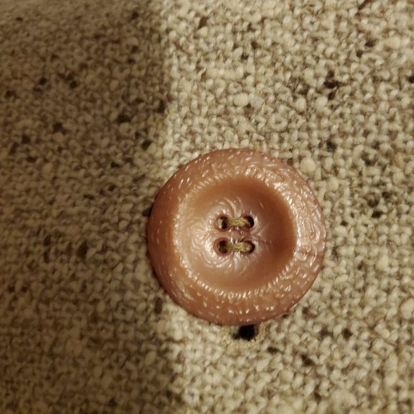 Vintage wool tweed carcoat - Picture 4 of 4